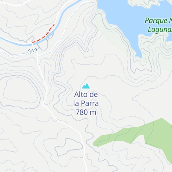 Map of Alto de la Parra
