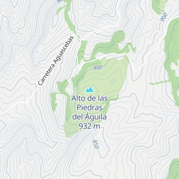 Map of Alto de las Piedras del Águila