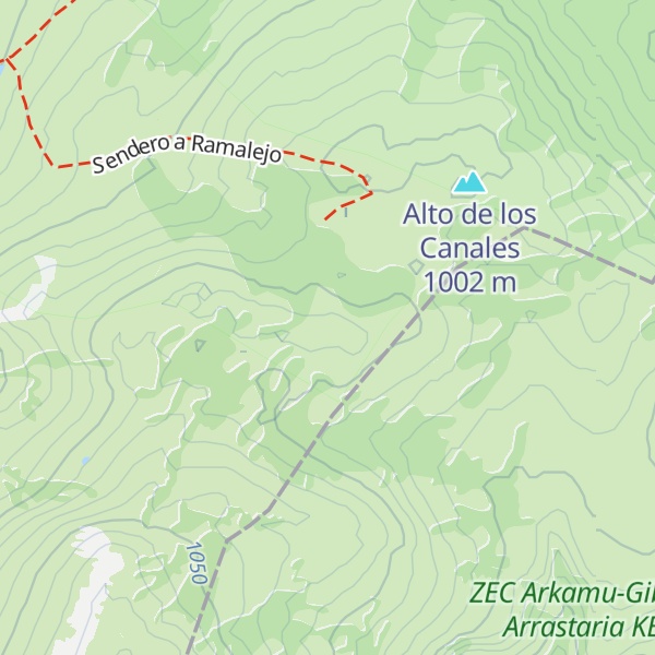 Map of Ramalejo