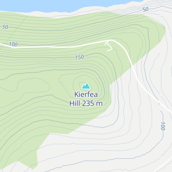 Map of Kierfea Hill