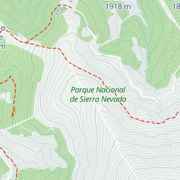 Map of Morrón de las Tres Lindes