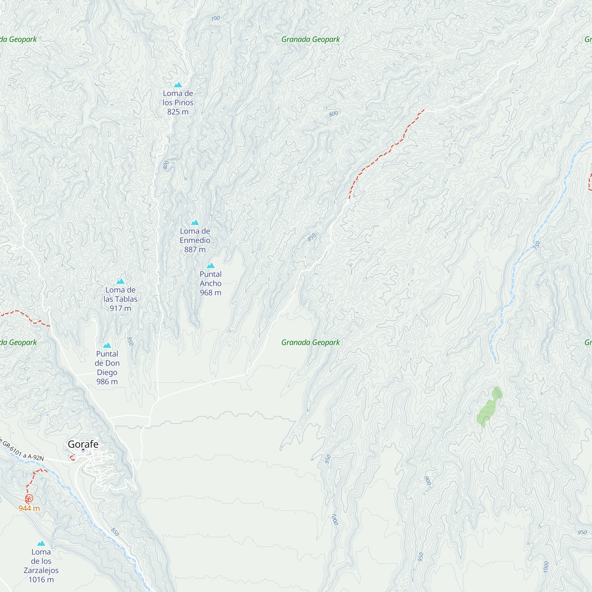 Districthive Podtel - Granada map