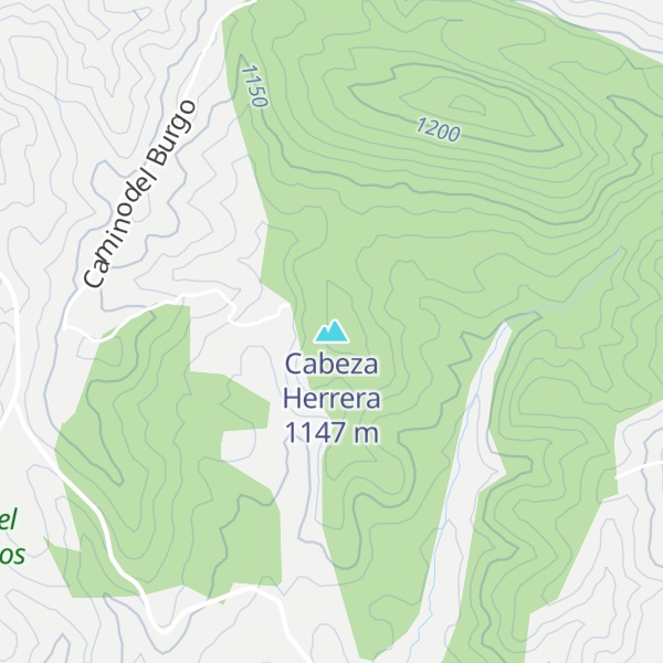 Map of Cabeza Herrera