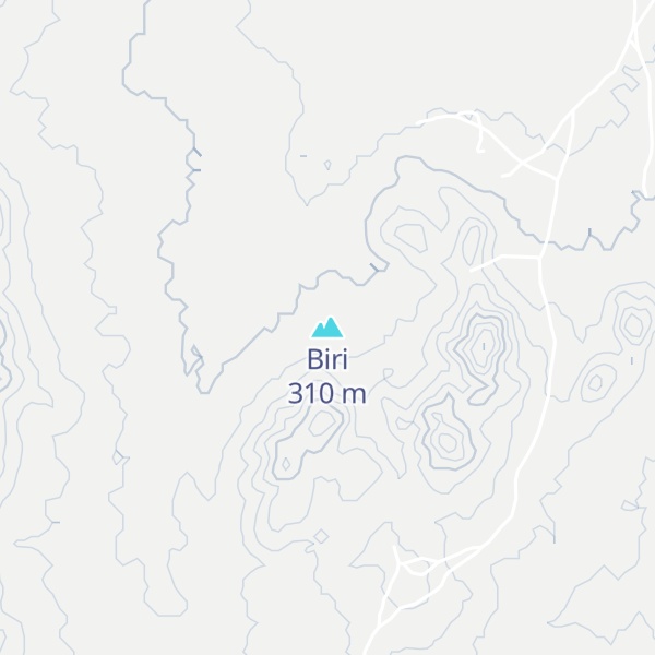 Map of Biri
