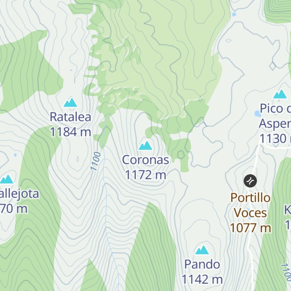Map of Coronas