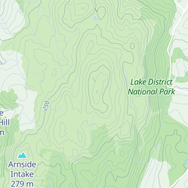 Map of Black Fell