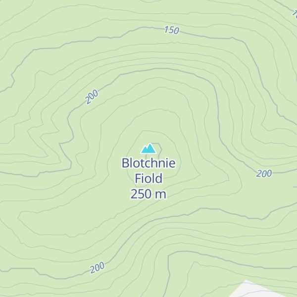 Map of Blotchnie Fiold
