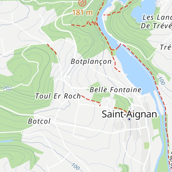Map of Gîte de Botplançon