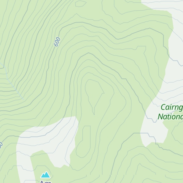 Map of Cairn Leuchan