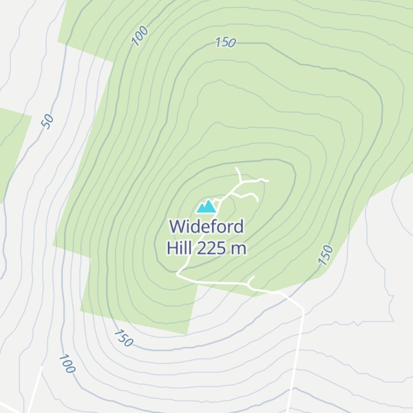 Map of Wideford Hill
