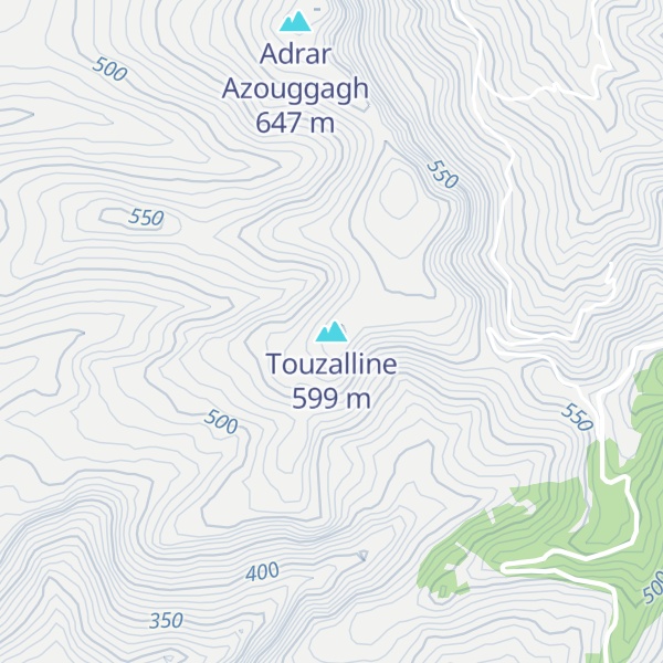 Map of Touzalline
