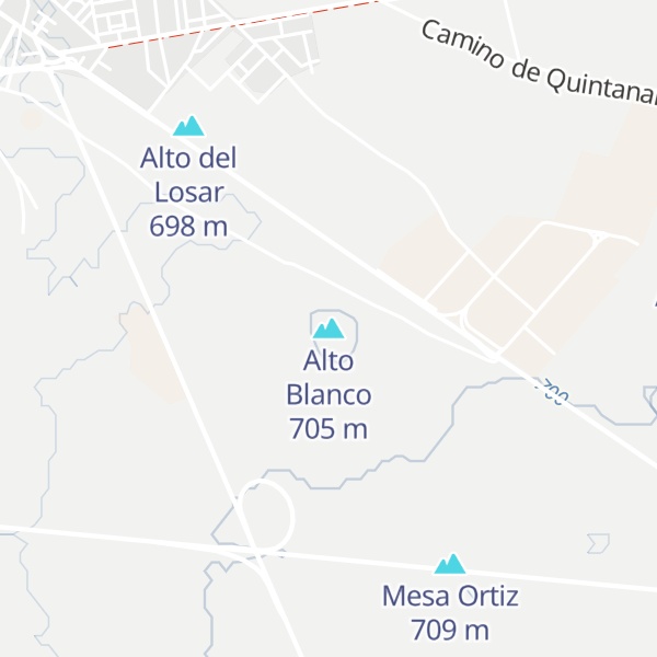 Map of Alto Blanco