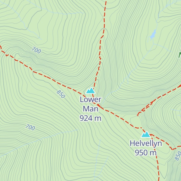 Map of Lower Man