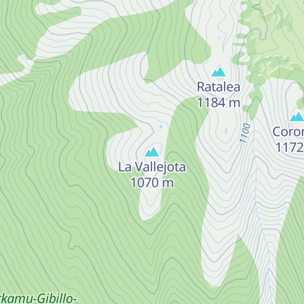 Map of La Vallejota