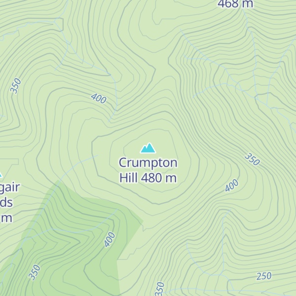Map of Crumpton Hill