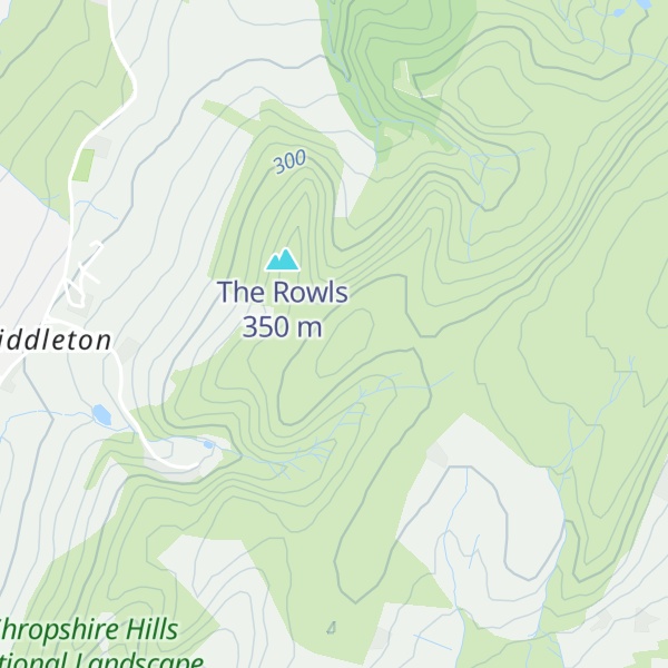 Map of Middleton Hill