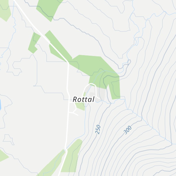Map of Rottal Bothy