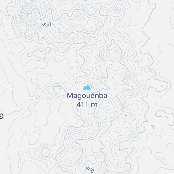 Map of Magouénba