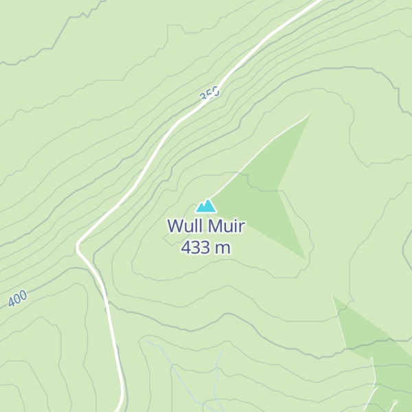Map of Wull Muir