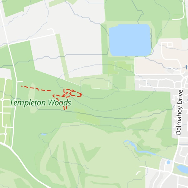 Map of Gallow Hill