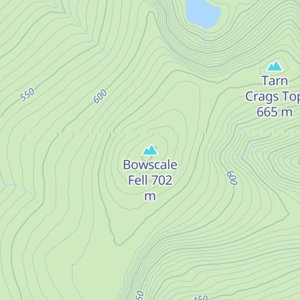 Map of Bowscale Fell