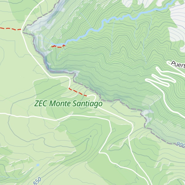 Map of Los Maderos