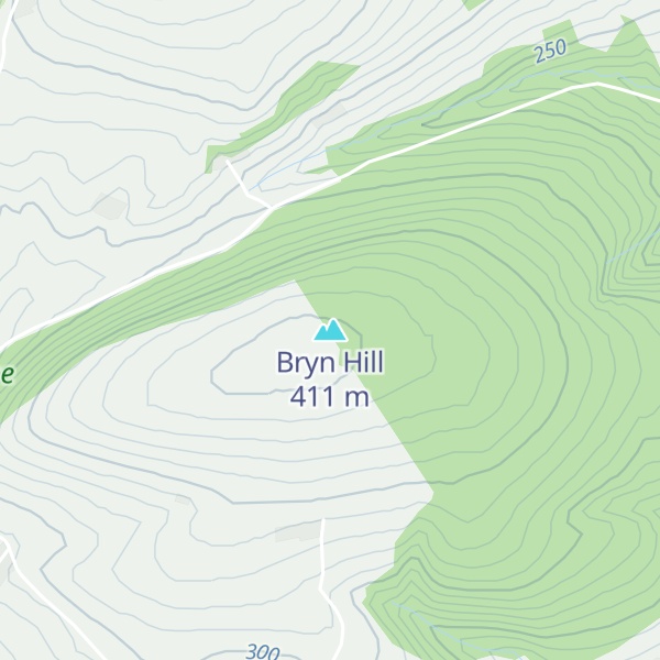 Map of Bryn Hill
