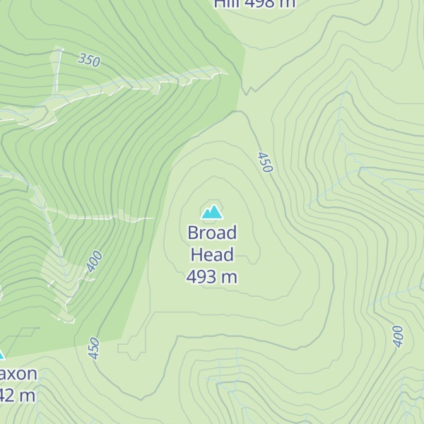Map of Broad Head