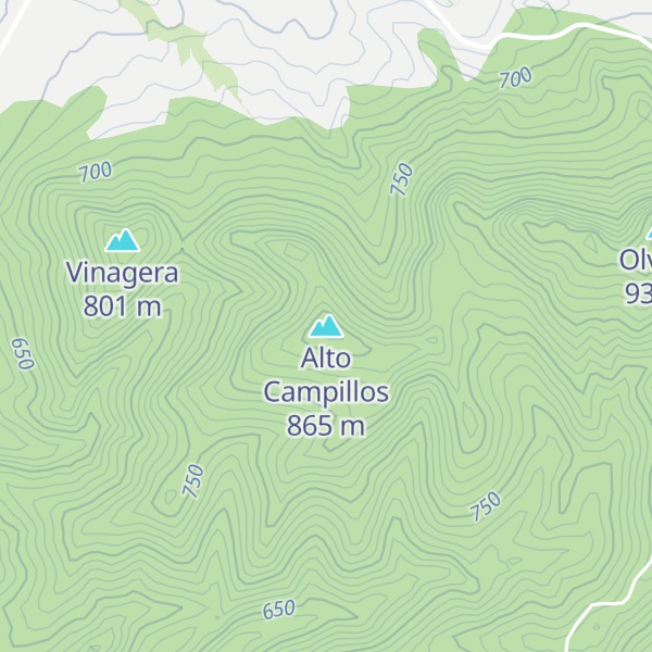 Map of Alto Campillos