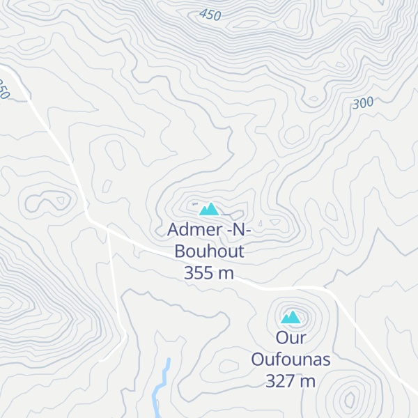 Map of Admer -N- Bouhout