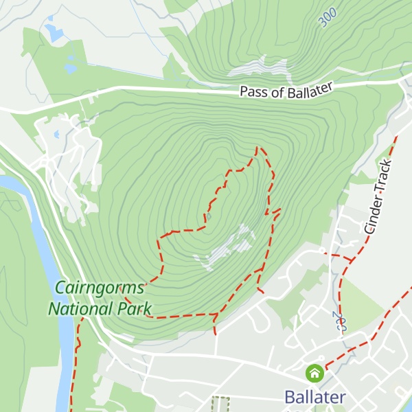 Map of Craigendarroch