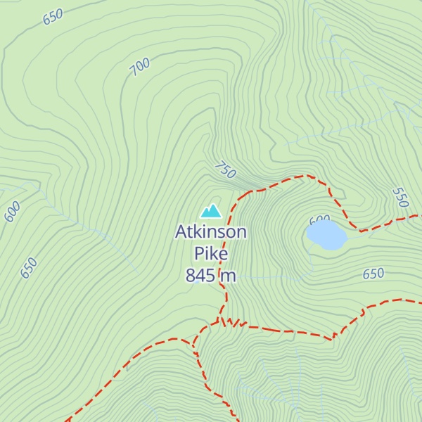 Map of Atkinson Pike