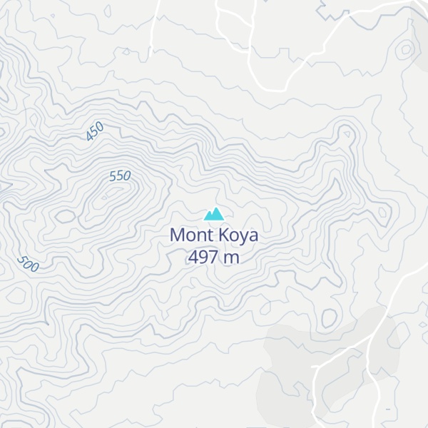 Map of Mont Koya