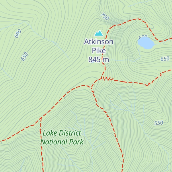 Map of Blencathra