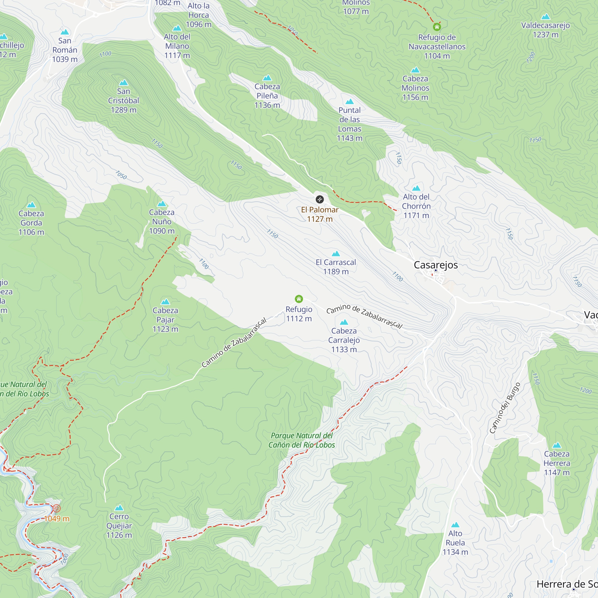 Refugio map