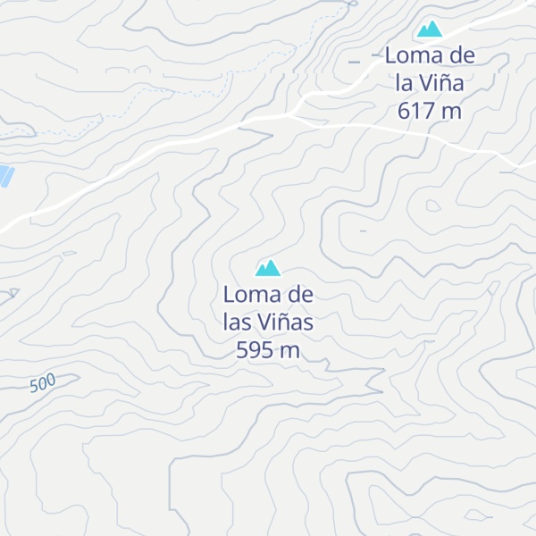 Map of Loma de las Viñas