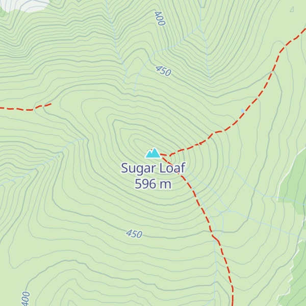 Map of Sugar Loaf
