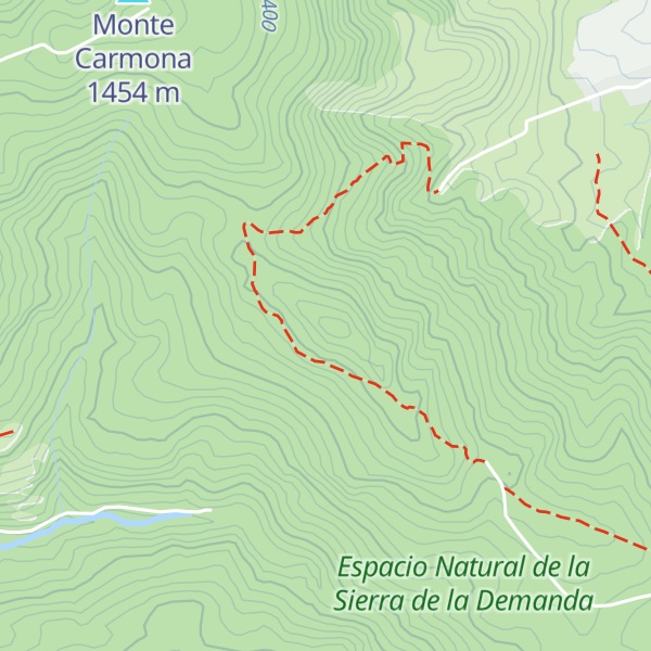 Map of Peña la Mina
