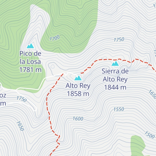 Map of Alto Rey