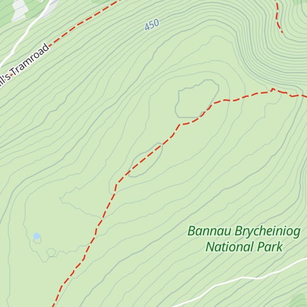 Map of The Blorenge