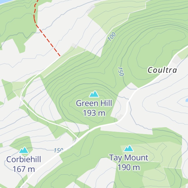Map of Green Hill