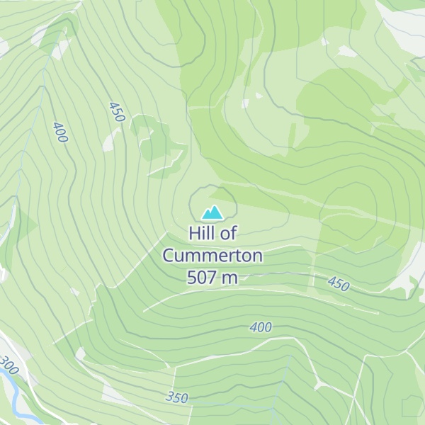 Map of Hill of Cummerton