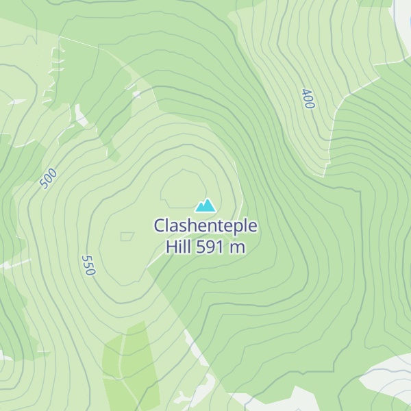 Map of Clashenteple Hill