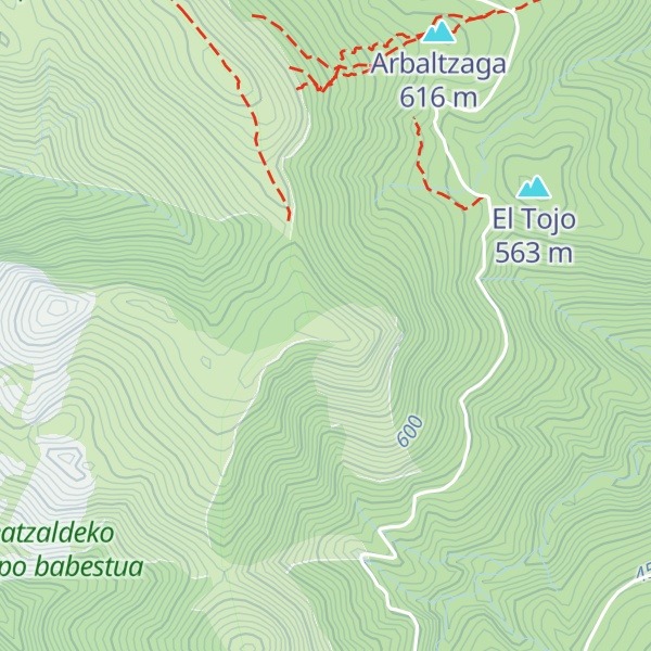 Map of Gasteran