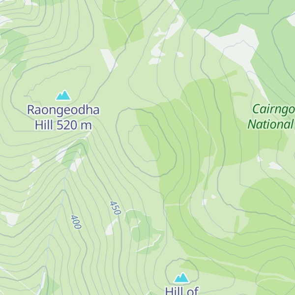 Map of Mid Hill
