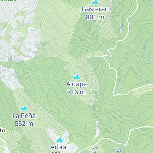 Map of Aldape