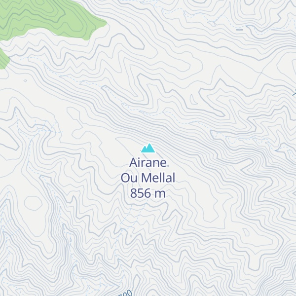 Map of Airane Ou Mellal