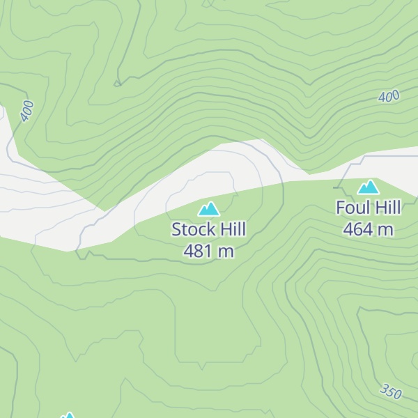 Map of Stock Hill