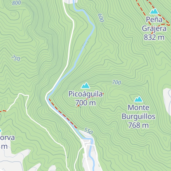 Map of Picoáguila