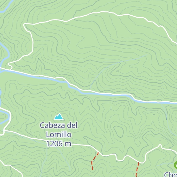 Map of Refugio del Horno de Judas